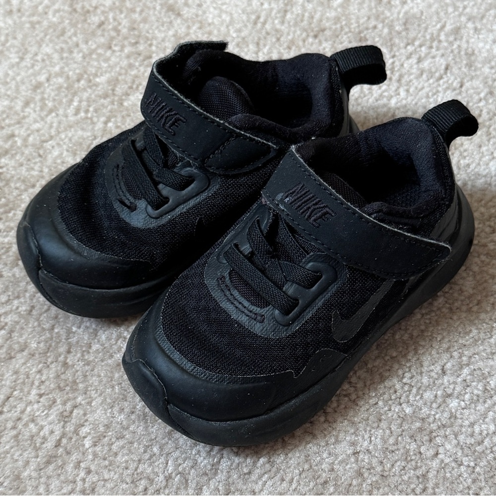 Nike Kids All-Black Sneakers